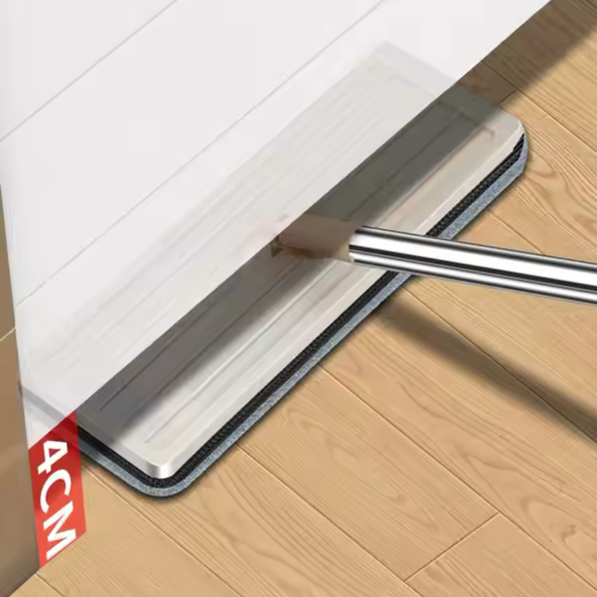Mop plat cu stoarcere automată și găleată – Curățare eficientă fără efort, rotire 360°