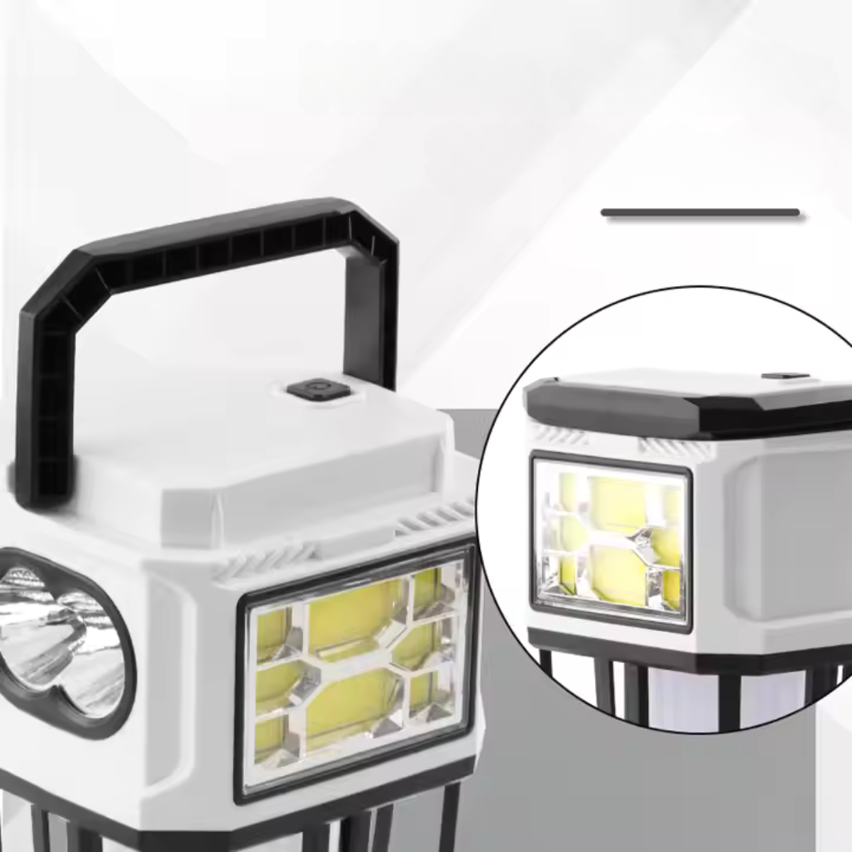 Lampa Solară Tip Felinar – Luminozitate Reglabilă, Agățătoare Metalică, Încărcare Solară