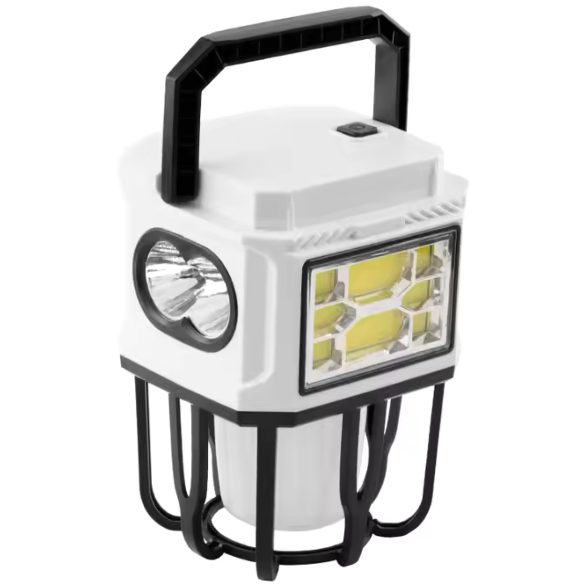 Lampa Solară Tip Felinar – Luminozitate Reglabilă, Agățătoare Metalică, Încărcare Solară
