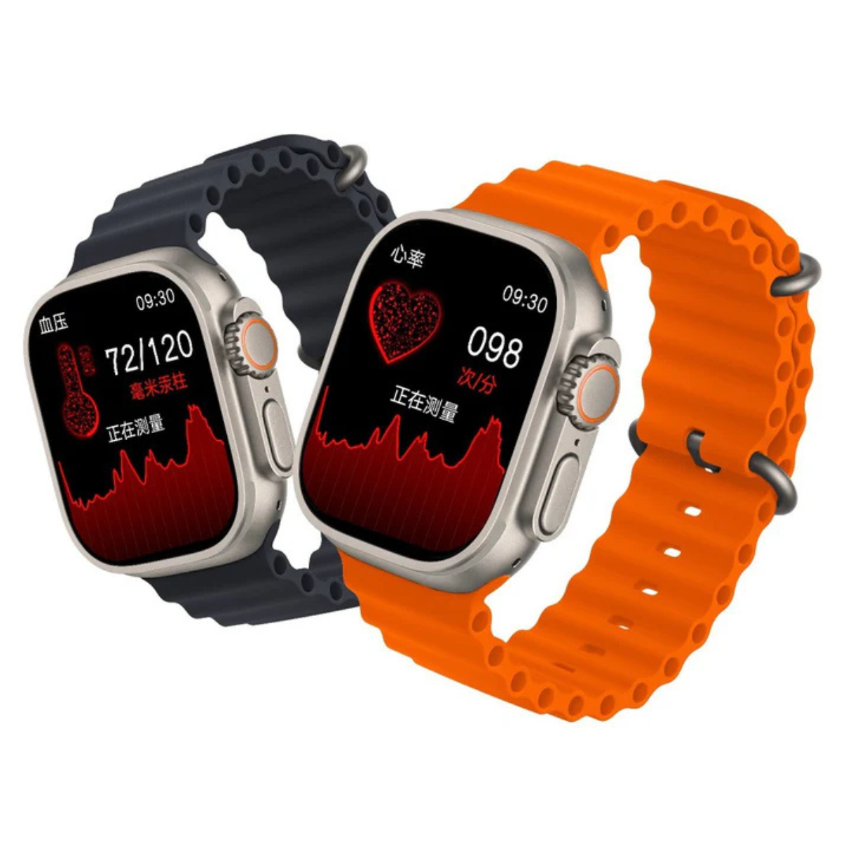 Smart Watch Ultra Seria 8 X10 (2.02") – Ceas Inteligent + Căști Bluetooth + Încărcator Wireless