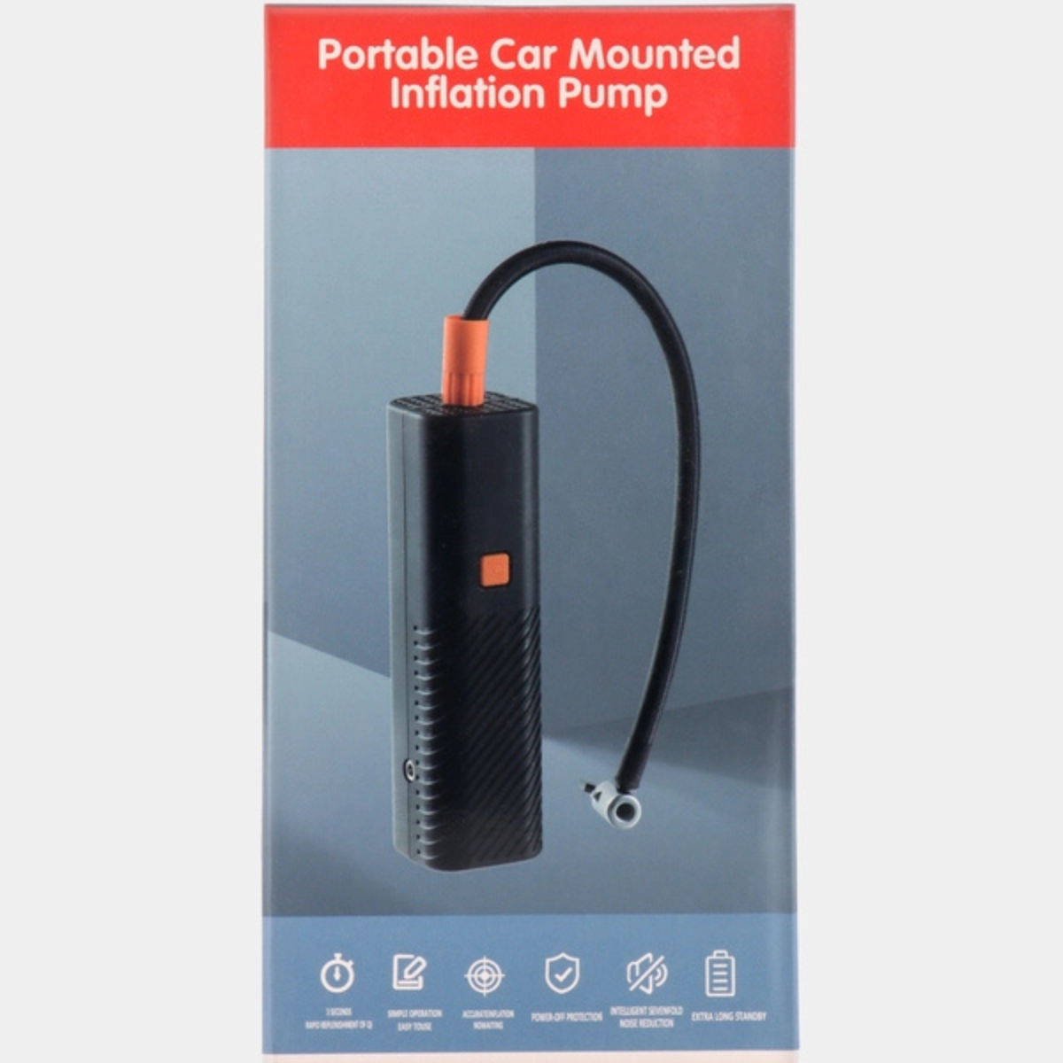 Compresor Auto Portabil, Cablu 12V – pompa pentru Mașini, Biciclete, Mingi