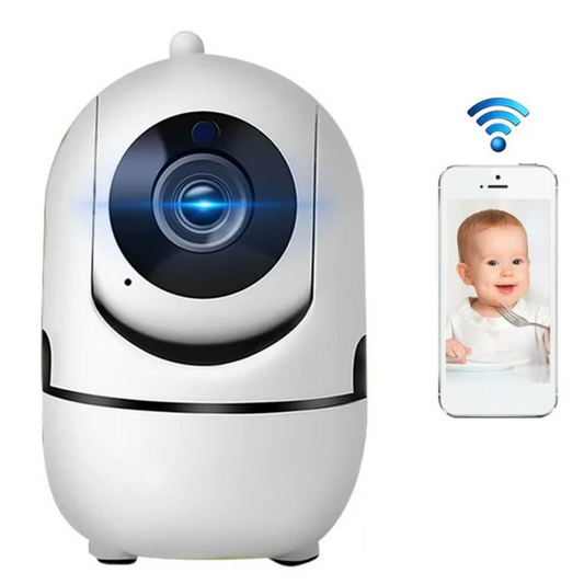 Cameră Supraveghere Baby Monitor WiFi Ultra HD, Audio 2-Way, Night Vision, PTZ, Aplicație compatibila cu IOS & Android