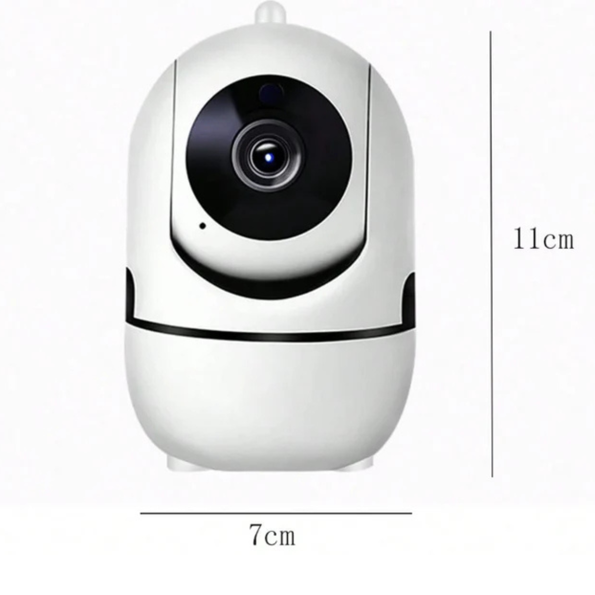 Cameră Supraveghere Baby Monitor WiFi Ultra HD, Audio 2-Way, Night Vision, PTZ, Aplicație compatibila cu IOS & Android