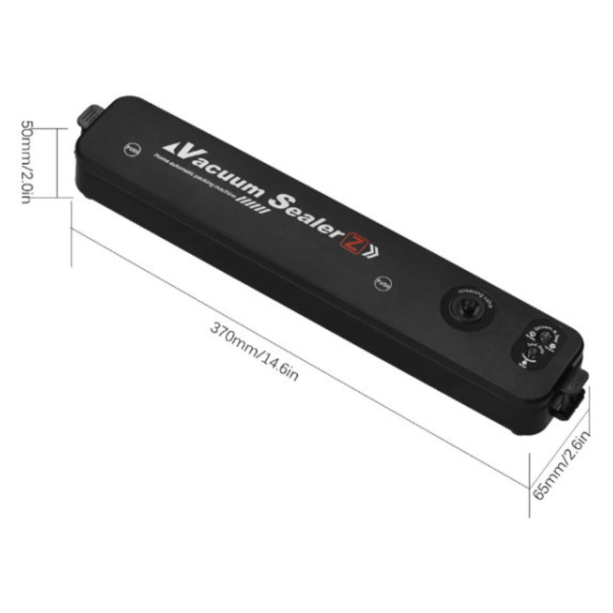 Aparat de Vidat și Sigilat Alimente 90W – Putere de Vid -60kPa | Vacuum Sealer pentru Carne, Legume, Fructe