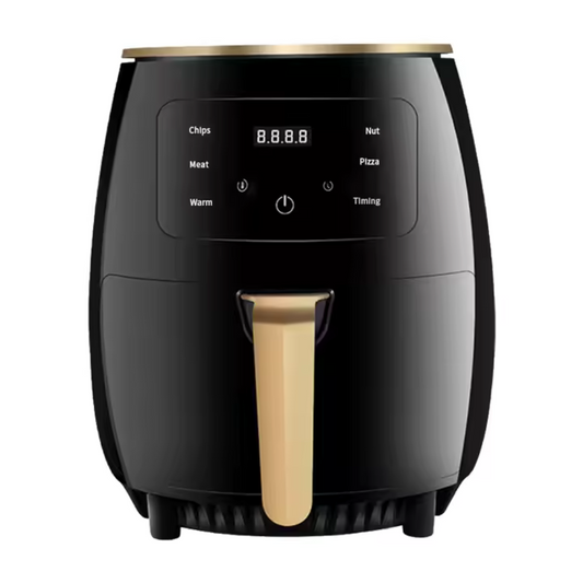 Friteuză cu Aer Cald Air Fryer 6L, 2400W, Ecran Tactil, Gătire Rapidă și Fără Ulei