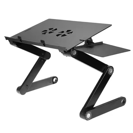 Masa Laptop T8 cu doua ventilatoare ,reglabila pe inaltime si diferite unghiuri + cooler incorporat si suport Mouse