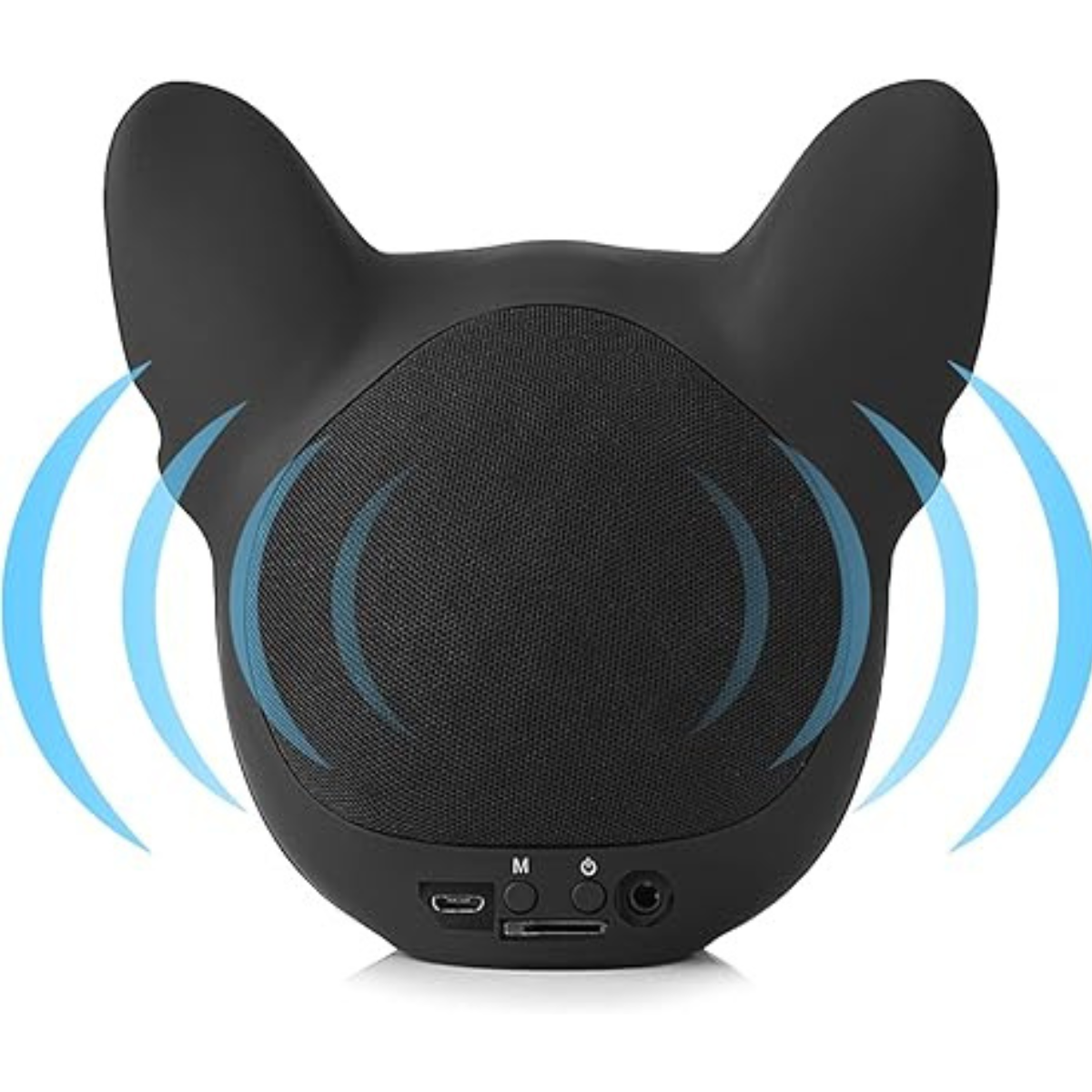 Boxă Portabilă Bluetooth - Design Bulldog, dimensiuni 10/10/10 cm