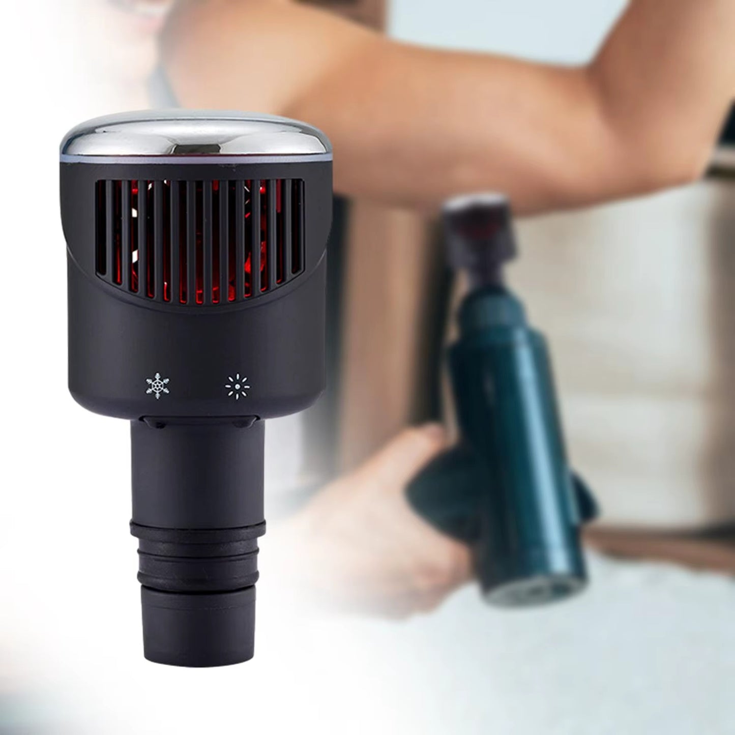 Cap de Masaj Termoactiv pentru Pistolul de Masaj CenturyLux– Compresa Caldă & Rece